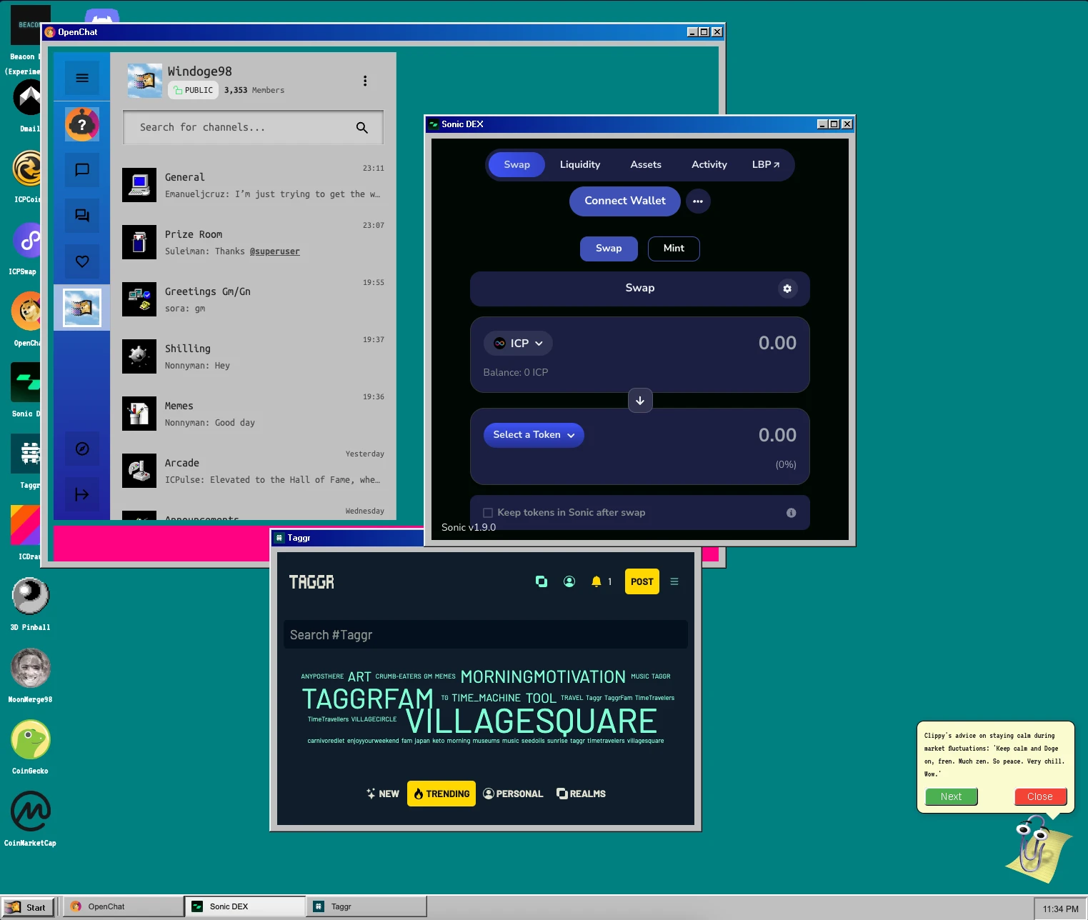 Windoge98 Desktop